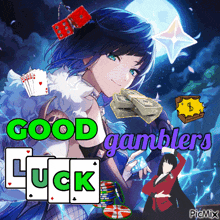 Good Luck Good Luck Gamers GIF - Good Luck Good Luck Gamers Good Luck Yelan GIFs