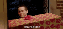 Dylan O Brien Happy Birthday GIF - Dylan O Brien Happy Birthday Gift GIFs