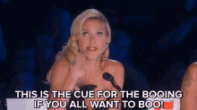 Boo GIF - Agt Americas Got Talent Heidi Klum GIFs