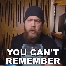 You Cant Remember Fluff GIF - You Cant Remember Fluff Riffs Beards And Gear GIFs