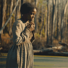 Scared Cora GIF - Scared Cora The Underground Railroad GIFs