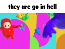 They Are Go In Hell Fall Guys GIF - They Are Go In Hell Fall Guys Shincore GIFs