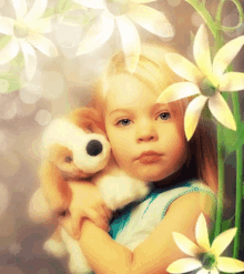 Cute Girl GIF - Cute Girl Stuffed Toy GIFs