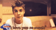 Justin Bieber I Love You GIF - Justin Bieber I Love You GIFs