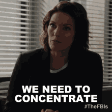 We Need To Concentrate Special Agent In Charge Isobel Castille GIF - We Need To Concentrate Special Agent In Charge Isobel Castille Fbi GIFs
