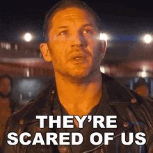 They'Re Scared Of Us Johnny GIF - They'Re Scared Of Us Johnny The Bikeriders GIFs