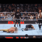 Roman Reigns Belt Attack GIF - Roman Reigns Belt Attack Wwe Raw GIFs