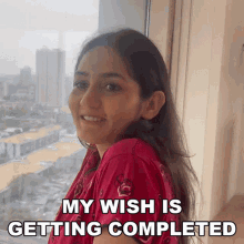 My Wish Is Getting Completed Kritika Sharma GIF - My Wish Is Getting Completed Kritika Sharma Sharma Sisters GIFs