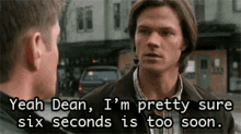 Supernatural Sam Winchester GIF - Supernatural Sam Winchester Dean Winchester GIFs