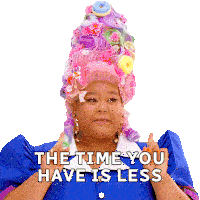 The Time You Have Is Less Ann Pornel Sticker - The Time You Have Is Less Ann Pornel The Great Canadian Baking Show Stickers