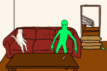Alien Animation GIF - Alien Animation Cat GIFs