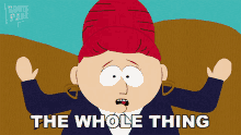 The Whole Thing Sheila Broflovski GIF - The Whole Thing Sheila Broflovski South Park GIFs
