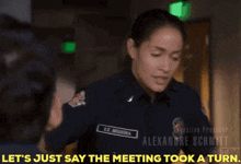 Station 19 Andy Herrera GIF - Station 19 Andy Herrera Lets Just Say The Meeting Took A Turn GIFs