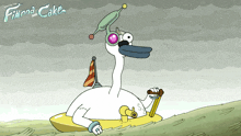 Middle Finger Pawn Swan GIF - Middle Finger Pawn Swan Adventure Time Fionna And Cake GIFs