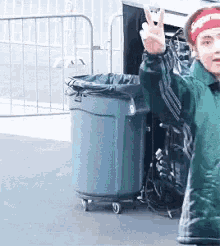 Peace Sign Peace Out GIF
