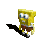Sponge Bob Dance Sticker