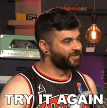 Try It Again Andrew Baena GIF - Try It Again Andrew Baena Give It Another Shot GIFs
