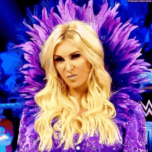 charlotte flair nose unimpressed not happy pouts