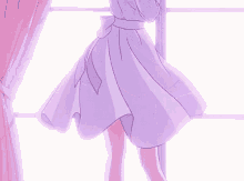 Anime Spinning GIF - Anime Spinning White Dress GIFs
