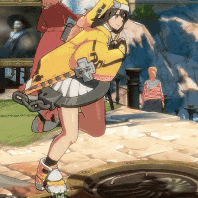 Bridget Strive GIF - Bridget Strive Guilty Gear - Discover & Share GIFs