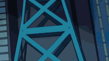 a cartoon of a spider man falling from a tower