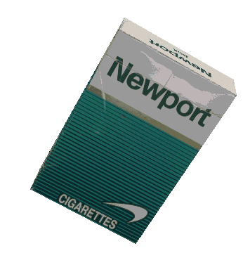 Newports Smoking Sticker - Newports Smoking Stickers