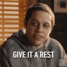 Give It A Rest Saturday Night Live GIF - Give It A Rest Saturday Night Live Take It Easy GIFs