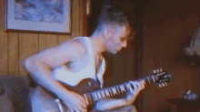 Strumming The Guitar Seaway GIF - Strumming The Guitar Seaway Freak Song GIFs