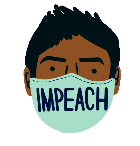 Impeach Mask Impeach Sticker - Impeach Mask Impeach Impeach Him Stickers
