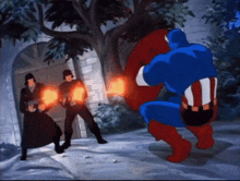Captain America Xmen The Animated Series GIF - Captain America Xmen The Animated Series X Men The Animated Series GIFs