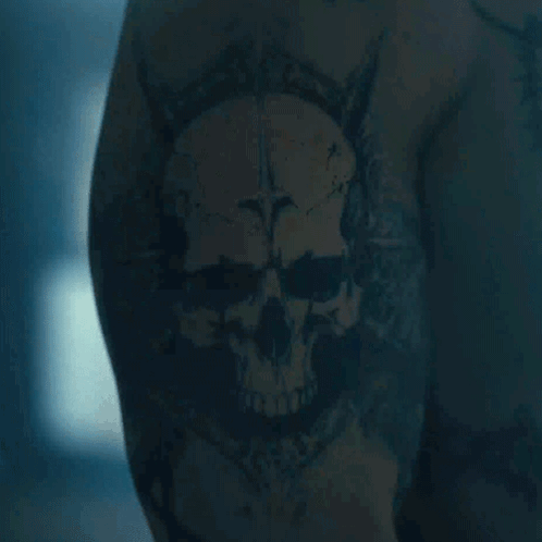 call of duty ghosts skull tattoo