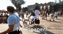 Newspaper Newspapers GIF - Newspaper Newspapers Tomorrowland GIFs