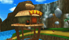 Mario_kart_7 Donkey Kong Stage GIF