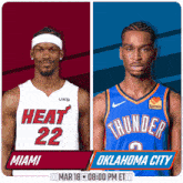 Miami Heat Vs. Oklahoma City Thunder Pre Game GIF - Nba Basketball Nba 2021 GIFs