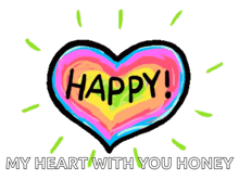 Happy Rainbow GIF - Happy Rainbow Love GIFs
