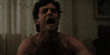 a blurry picture of a person 's head in a dark room