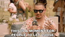 This Is A Moment For People To Let Loose Joe Kay GIF - This Is A Moment For People To Let Loose Joe Kay Coachella GIFs