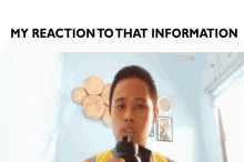 My Reaction To That Information Drink Water GIF - My Reaction To That Information Drink Water Meme GIFs