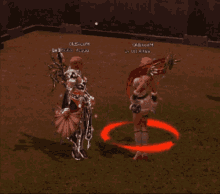 a screenshot of a video game shows a character named oldswoom standing next to another character named oldswoom