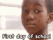 First Day Of School GIF - First Day Of School Tears GIFs