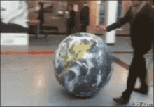 Earth Ball GIF - Earth Ball Kid GIFs