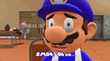 Smg4 Oh No GIF - Smg4 Oh No Uh Oh GIFs