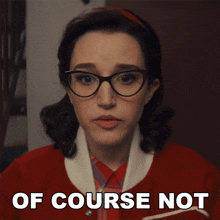 Of Course Not Jane GIF - Of Course Not Jane Grease Rise Of The Pink Ladies GIFs