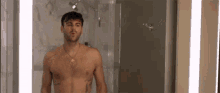 Getting Ready Looking In Mirror GIF - Getting Ready Looking In Mirror Confident GIFs