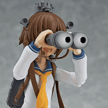 Kancolle Binoculars GIF - Kancolle Binoculars GIFs
