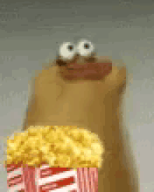 Slug Popcorn GIF - Slug Popcorn Eat Popcorn GIFs