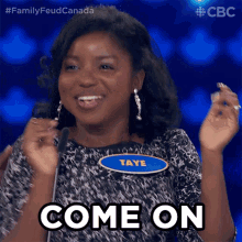 Come On Family Feud Canada GIF - Come On Family Feud Canada Clap Hands GIFs