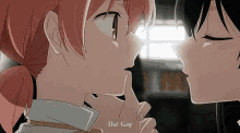 lesbians bloom into you anime girlfriend kiss