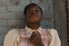 Young Celie Looks Up Hopefully The Color Purple 2023 GIF - Young Celie Looks Up Hopefully The Color Purple 2023 The Color Purple GIFs