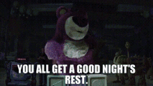 Toy Story Lotso GIF - Toy Story Lotso You All Get A Good Nights Rest GIFs